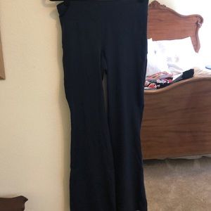 Lucy Brand Dark Blue, Flare Leg Athletic Joggers